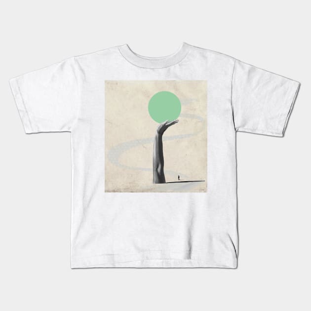 Your own path Kids T-Shirt by mintchocollage